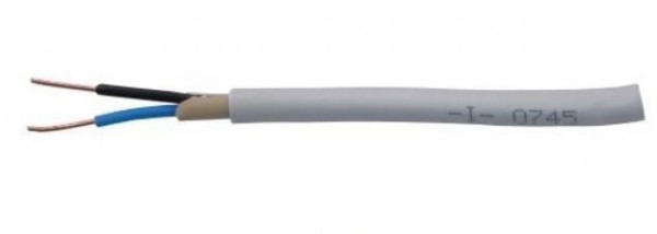 Tel-kabl PPY 2x1,5 mm², puna rola 100 m