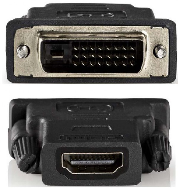 Nedis HDMI adapter, HDMI-A ženski na DVI-D 24+1 muški