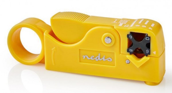 Nedis CSGG49510YE podesivi skidač izolacije za kablove