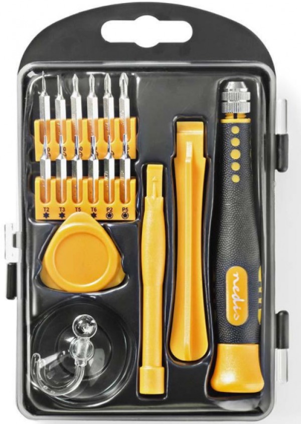 Nedis CSTS10017 set alata za popravku elektronike, 17 u 1