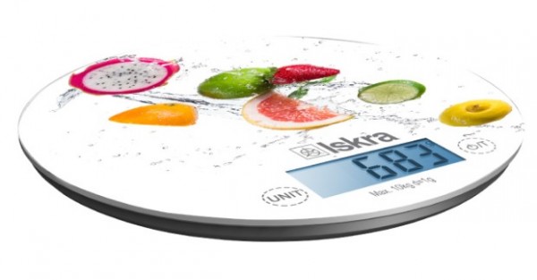 Iskra GKS1560-FR digitalna kuhinjska vaga 10 kg, 1 g