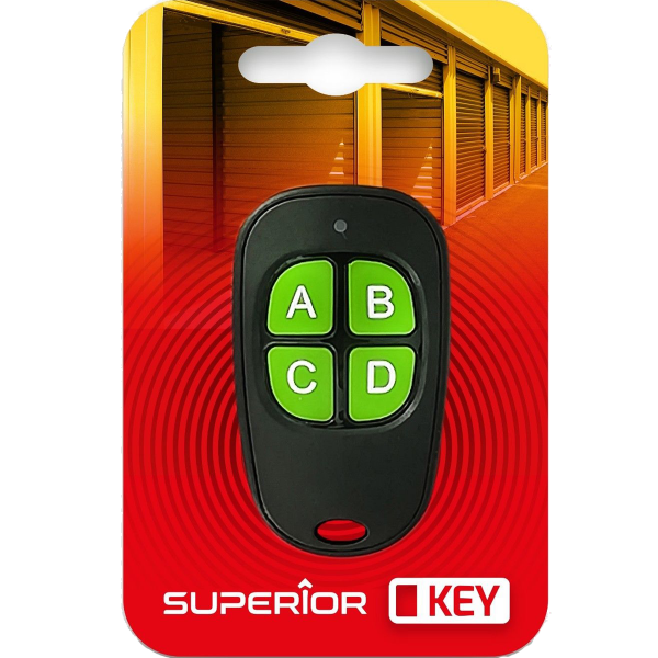 Superior Key univerzalni daljinski upravljač za kapije i garažna vrata, 433,92 MHz