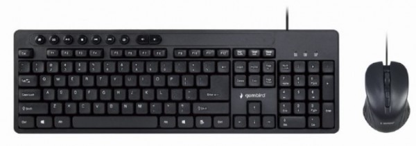 Gembird KBS-UM-04 USB tastatura i optički miš, US layout