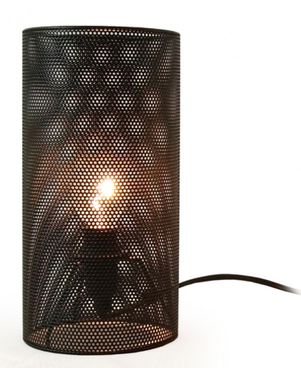 Platinet PTL2524B crna stona lampa E14 25 W