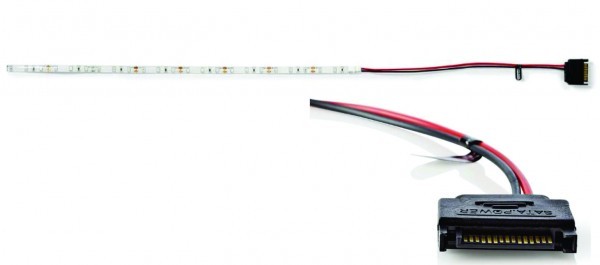 Nedis GCLD10BU plava LED traka za PC, 1 m SATA