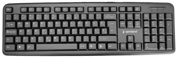 Gembird KB-U-103-YU USB tastatura, SRB YU raspored, 104 tastera
