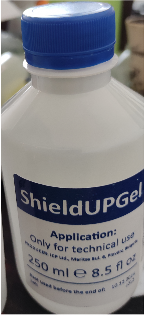 ShieldUP SH02 tehnički gel za ekran i montažu folija 250 ml