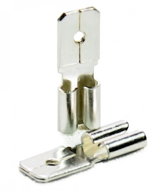 BRK 144 adapter kleme baterije F1 na F2, 4,8 na 6,3 mm