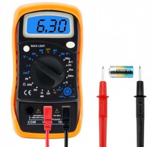 MIT.EL ME-DT850L digitalni multimetar sa LCD ekranom i zaštitnom futrolom