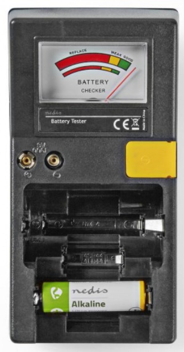 Nedis BATE110 analogni tester baterija AA, AAA, C, D i 9 V