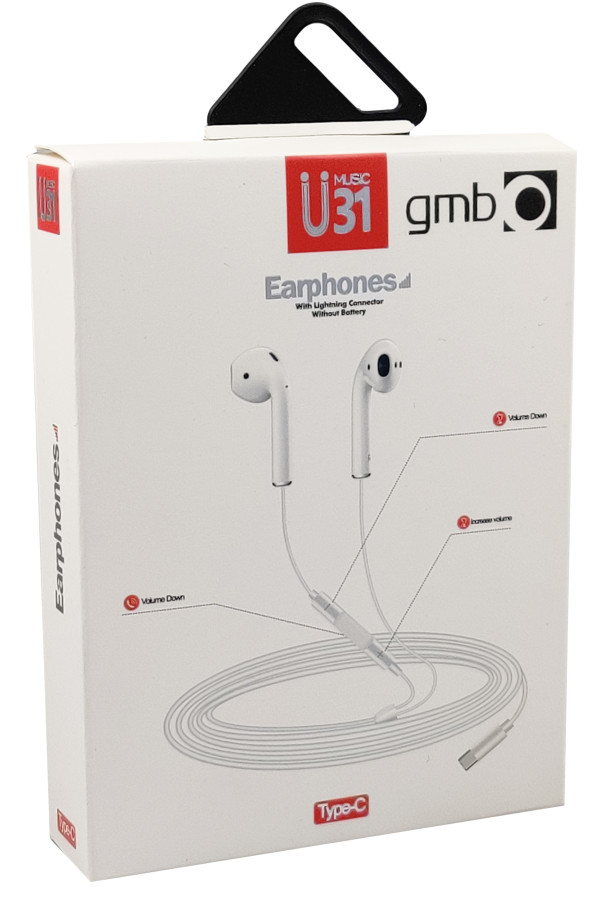 Gembird BHP-U31 žične USB-C slušalice sa mikrofonom i ANC