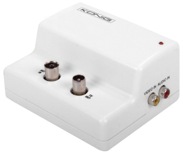 König SAT-MOD1 AV-RF modulator za povezivanje AV uređaja na TV