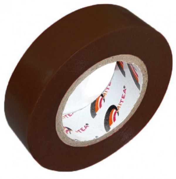 Mitea Electric M131820-6 PVC izolir traka braon 18 mm x 18 m