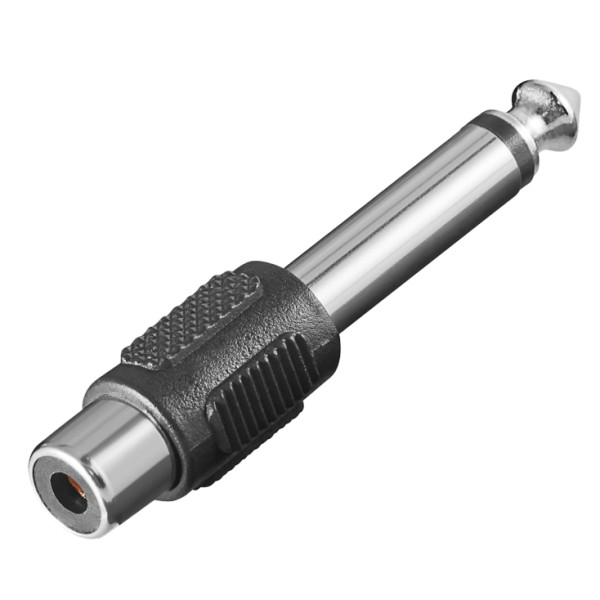 Gembird AC4 audio adapter 6,3 mm mono muški na RCA ženski