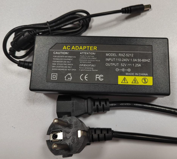 Gembird POE-INJ-5212 52 V napajanje za 4-kanalni PoE
