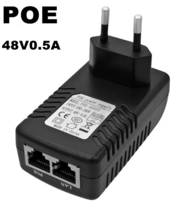 Gembird POE-INJ-4805 PoE injektor 48 V, 24 W, 100 Mbps