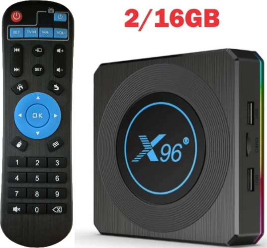X96 X4 Android 11 TV box, 2 GB RAM / 16 GB eMMC