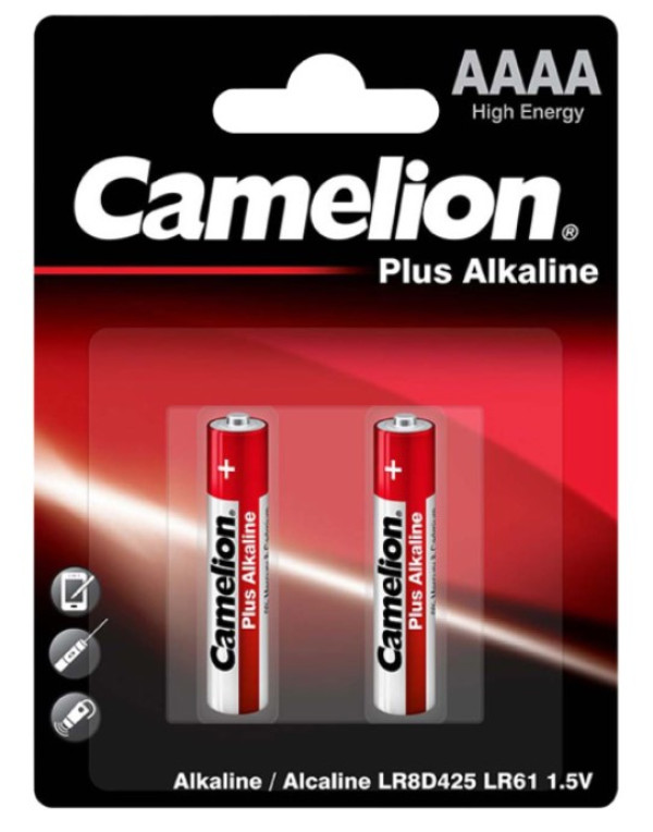Camelion AAAA LR61 alkalne baterije 1,5 V, pakovanje 2 komada