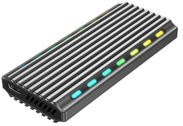 Gembird EE2280-U3C-03 M.2 SATA/NVMe kućište, USB-C 10 Gbps