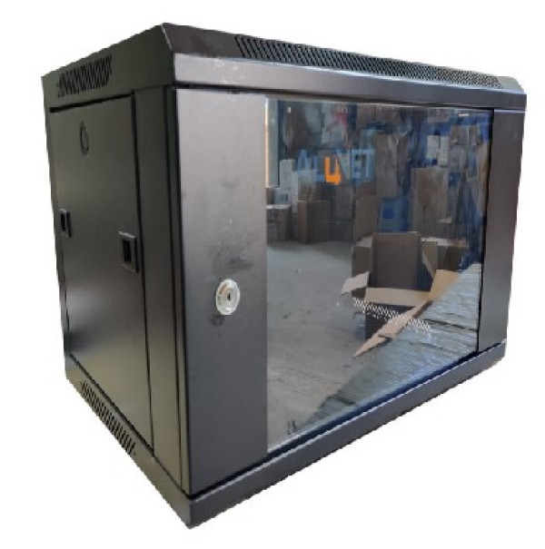 A4N WS1-6409 9U zidni rek orman 600 × 450 mm