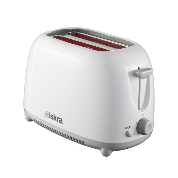 ISKRA THT-8866-WH toster za dve kriške, 750 W