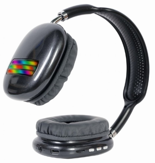 Gembird BHP-LED-02-BK bežične stereo slušalice sa mikrofonom