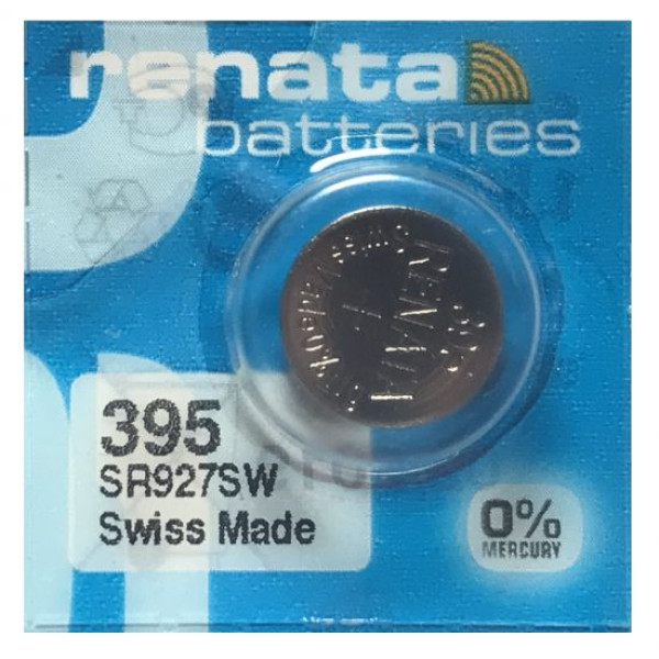 Renata 395 SR927SW srebro-oksidna baterija za sat 55 mAh