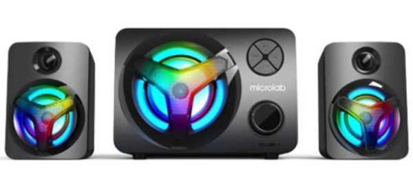 Microlab U210 2.1 zvučnici 11 W sa Bluetoothom, FM radiom i TF čitačem