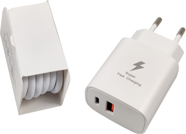 Gembird NPA-AC44 25 W QC 3.0/PD punjač sa USB-C kablom