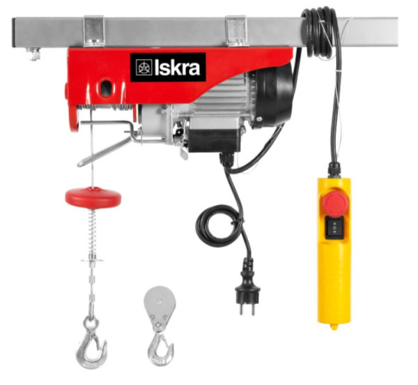 Iskra EV-125-250 električna dizalica sa sajlom, 500 W