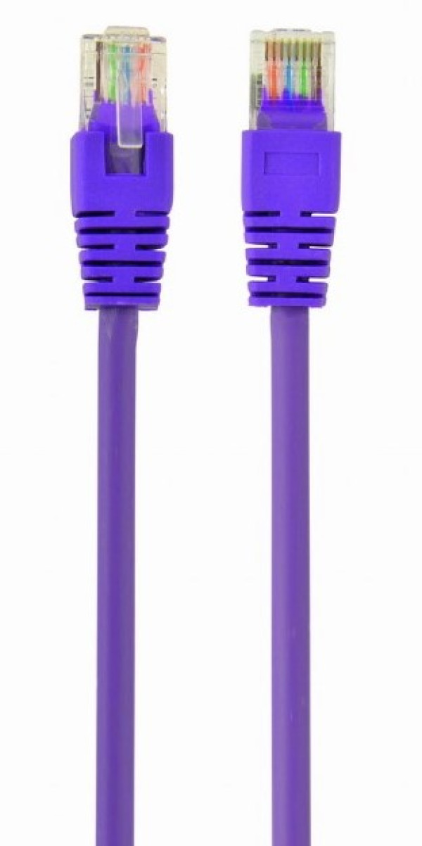Gembird PP12-2M/V ljubičasti mrežni kabl Cat5e UTP, 2 m