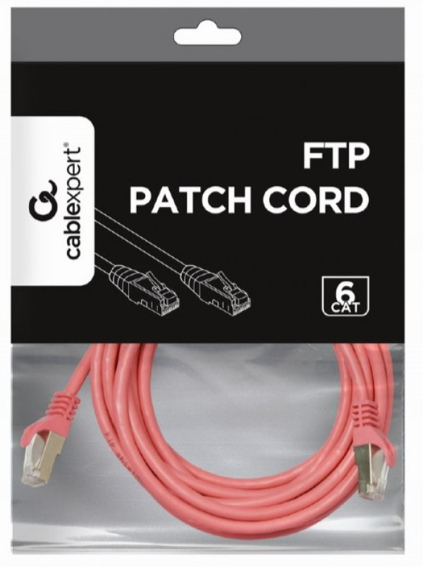 Gembird PP6-3M/RO mrežni kabl Cat6 FTP, 3 m