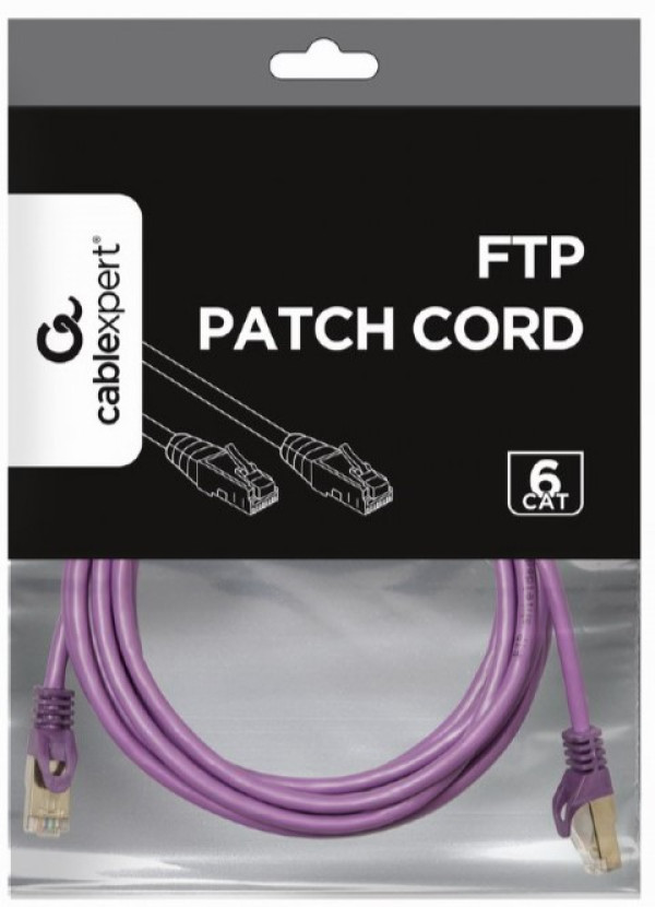Gembird PP6-3M/V mrežni kabl Cat6 FTP, 3 m