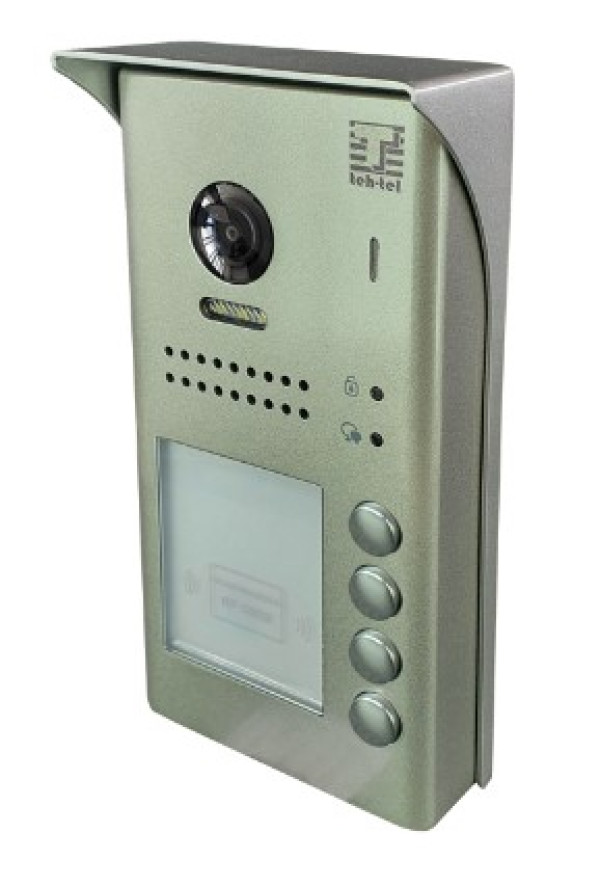 Teh-Tel DT607FE/ID/S4 video pozivna tabla sa 4 tastera