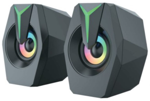 Gembird SPK-B26 RGB stereo zvučnici 2.0, 6 W