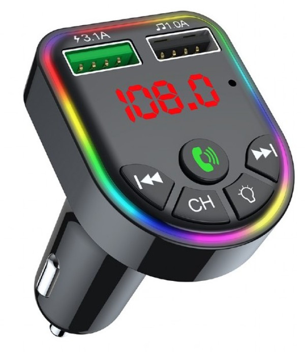 Gembird BTT-09 Bluetooth FM transmiter za automobil sa USB punjenjem