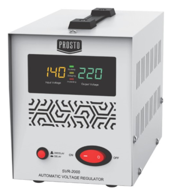 PROSTO SVR-2000 stabilizator napona 2000 VA / 1200 W