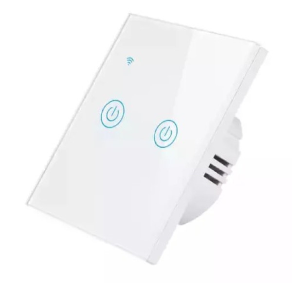 Gembird RSH-SP002-EU Zigbee pametni prekidač za svetlo, 2 tastera