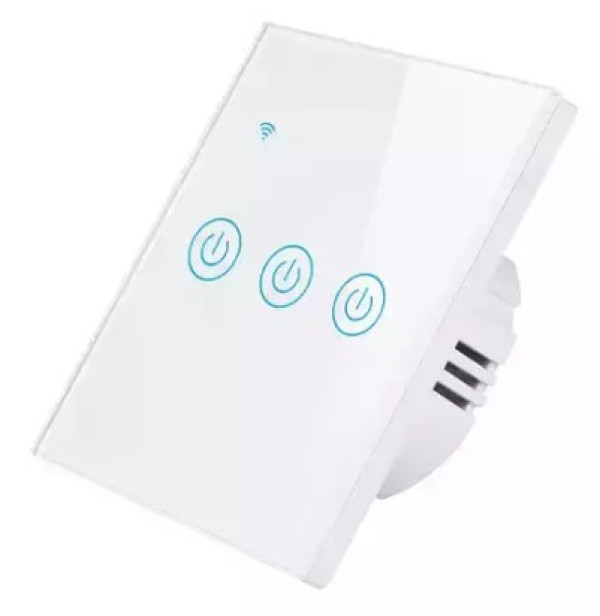 Gembird RSH-SP003-EU Zigbee pametni prekidač za svetlo, 3 tastera