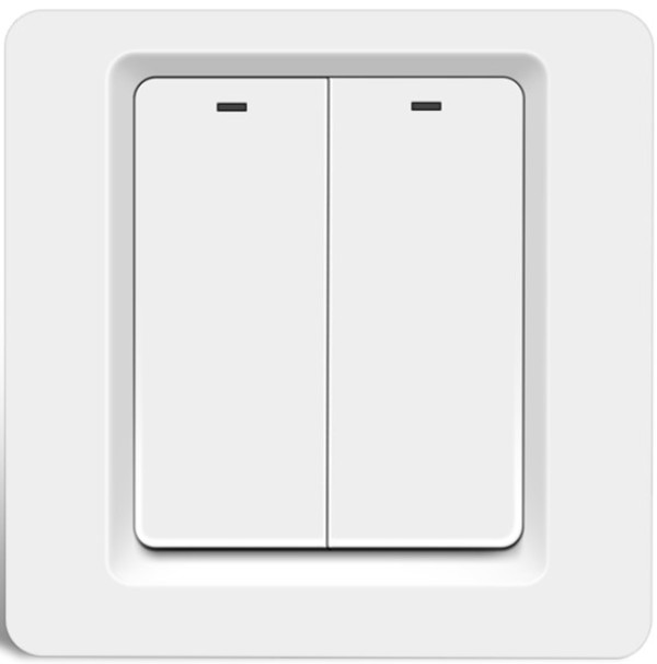 Gembird DS102 pametni Wi-Fi zidni prekidač, 2 tastera