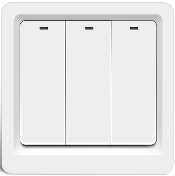 Gembird DS103 pametni Wi-Fi zidni prekidač, 3 tastera