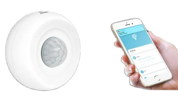 Gembird ZIGBEE-SMART-PIR-MS08 Zigbee PIR senzor pokreta, 120°