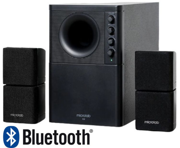 Microlab X2BT Bluetooth zvučnici 2.1, 46 W RMS