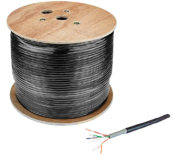 Gembird UPC-6170E-SOL-OUT Cat6 UTP outdoor kabl 305 m, 23 AWG CCA