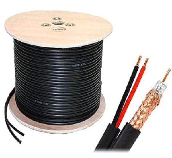 Gembird RG59 + 2×0,75 mm² CCA CCTV kabl 300 m