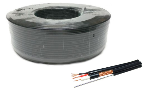 Gembird RG59 + 2×0,75 mm² CCA outdoor kabl sa sajlom 100 m