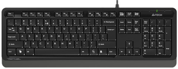 A4Tech Fstyler FK10 US Grey USB tastatura