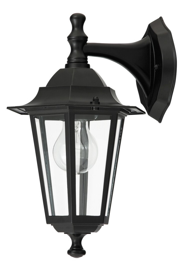 Rabalux Velence 8202 spoljna zidna lampa E27, crna, IP43
