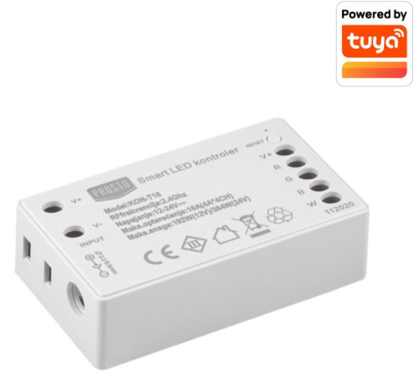 PROSTO KON-T16/N Wi-Fi RGBW LED kontroler 192 W