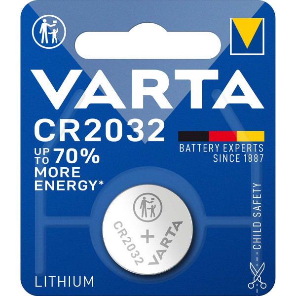 VARTA CR2032 3 V litijumska dugmasta baterija, 1 kom
